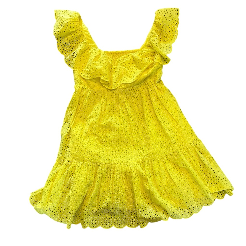 Lilly Pulitzer Asteria Dress Yellow 6 - Picture 2 of 7